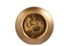MARRAKECH GOLD ROUND T-LIGHT 25X12X25CM