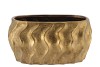 KARBALA GOLD POT OVAL 27,5X18X14,5CM