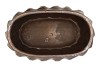 KARBALA BRONZE POT OVAL 27,5X17,5X18,5CM