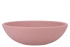 VINCI PINK BOWL LOW SPHERE SHADED 30X9CM