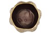 MULTAN GOLD POT 26,5X23CM