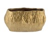 MULTAN GOLD POT OVAL 27,5X18X14,5CM
