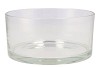 GLAS SCHAAL CILLINDER 21X10CM