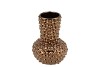 DJEDDA VASE DOTS SHINY BRONZE 13,5X19CM