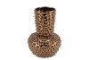 DJEDDA VASE DOTS SHINY BRONZE 21X29CM