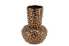 DJEDDA VASE DOTS SHINY BRONZE 21X29CM