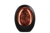 MARRAKECH BLACK/COPPER EGG T-LIGHT 20X10X28CM