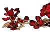 SILK MAGNOLIA GOLD BORDEAUX 74CM