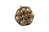 CANDLE CROWN METALLIC GOLD PER 7 2X12CM NM