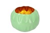 MARRAKECH K AQUA/GOLD BOWL 20X16CM