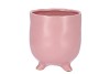 ST TROPEZ PINK MAT POT 14X15CM