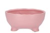 ST TROPEZ PINK MAT BOWL 19X9CM