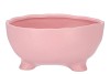 ST TROPEZ PINK MAT BOWL 22X10CM