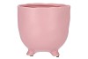 ST TROPEZ PINK MAT POT 18X17CM