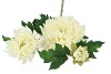 SILK CHRYSANT WHITE 71CM