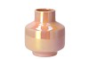 DAIRA PEARL PEACH VASE CHURN 14X16CM