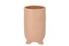 ST TROPEZ BLANK MAT VASE 10X18CM