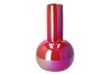 DAIRA PEARL CERISE VASE TUBE 18X30CM