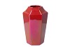 DAIRA PEARL CERISE VASE 14X21CM