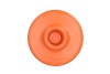 ST TROPEZ ORANGE MAT CANDLE HOLDER CROWN 7X3CM