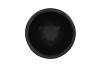 ST TROPEZ BLACK MAT POT 8X8CM
