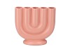 BUKAN PEACH MAT 5-TUBE VAAS 21X9X20CM