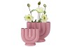 BUKAN PINK MAT 5-TUBE VAAS 21X9X20CM
