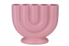 BUKAN PINK MAT 5-TUBE VAAS 30X13X26CM