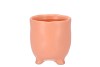 ST TROPEZ PEACH MAT POT 6X7CM