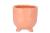 ST TROPEZ PEACH MAT POT 11X11CM