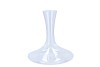 GLASS KARAF DISCUS HEAVY H27 X D24 CM