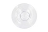 GLASS KARAF DISCUS HEAVY H27 X D24 CM
