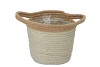 TRIPOLI BASKET POT PISTACHIO 18X16CM NM