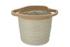 TRIPOLI BASKET POT PISTACHIO 20X18CM NM