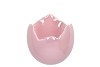 EASTER EGG PEARL PINK POT 12X11CM