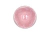 EASTER EGG PEARL PINK POT 12X11CM