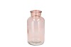 DRY GLASS PEACH  MILK BOTTLE 10X20CM NM