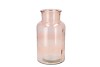 DRY GLASS PEACH MILK BOTTLE 15X26CM NM