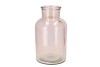 DRY GLASS PEACH MILK BOTTLE 17X30CM NM