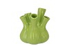 AGLIO SHINY APPLE GREEN VASE 17X20CM