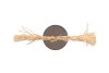 BOHO STAAND STRAW NATUREL 32X11X32CM