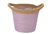 TRIPOLI BASKET POT LILAC 20X18CM NM