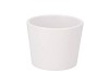 CERAMIC WHITE MATT POT 11X9,5CM