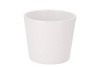 CERAMIC WHITE MATT POT 13X12CM