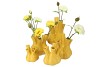 AGLIO SHINY YELLOW VASE 17X20CM