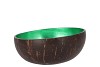 KOKOSNOOT HALF GEPOLIJST GROEN 14X5CM P/3