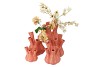 AGLIO SHINY OLD PINK VASE 20X25CM