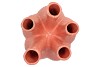 AGLIO SHINY OLD PINK VASE 26X35CM