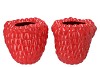 RASPBERRY VASE FUCHSIA 37X37CM
