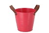 ZINC LEATHER FUCHSIA MAT 18X17CM